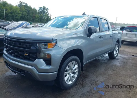 2025 Chevrolet Silverado 1500 2Wd Short Bed Custom from USA, damaged, VIN 1GCPABEKXSZ107556